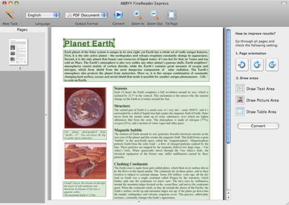 ABBYY FineReader PDF screenshot 1