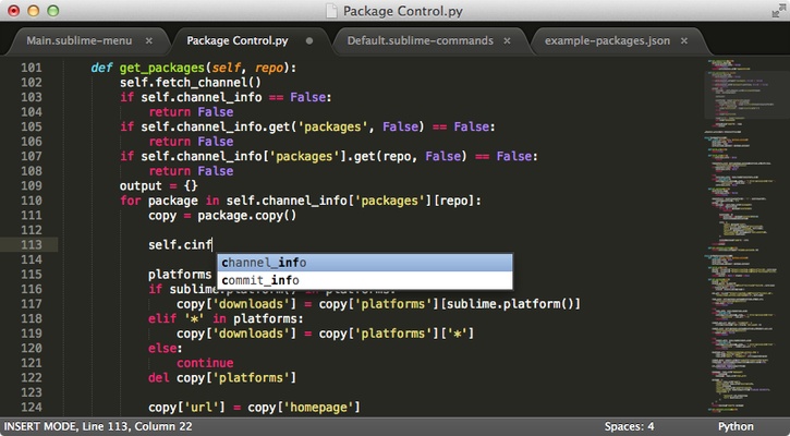 Sublime Text 2 screenshot 1