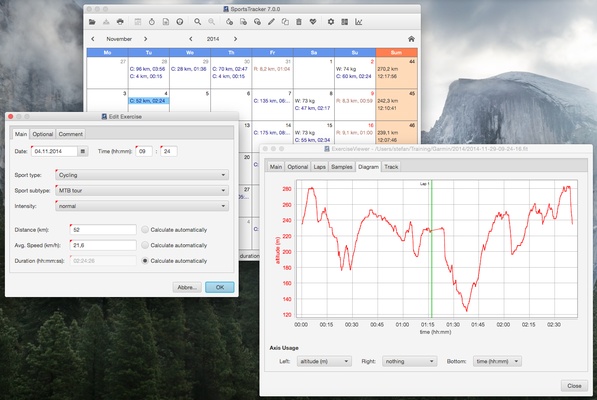 SportsTracker screenshot 1