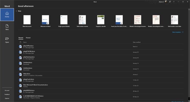 Microsoft Office 365 screenshot 1
