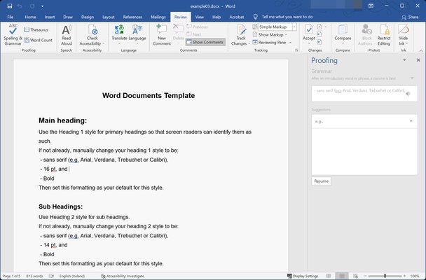 Microsoft Office 2019 screenshot 1