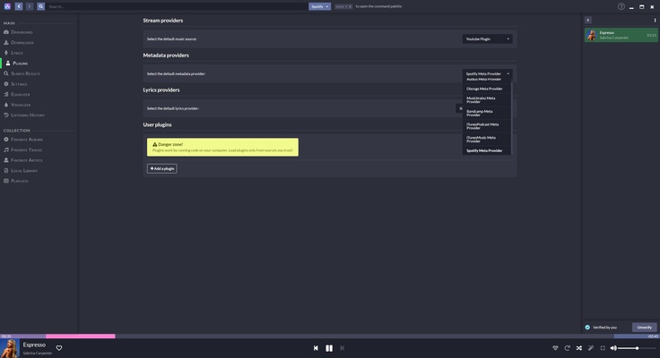 Nuclear Music Player screenshot 1