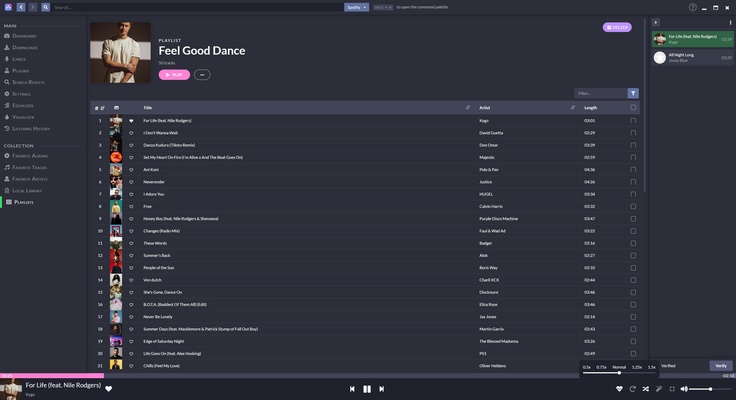 Nuclear Music Player screenshot 1