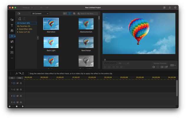 Cyberlink PowerDirector screenshot 1