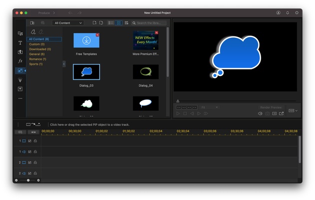 Cyberlink PowerDirector screenshot 1