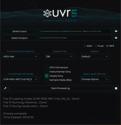 Ultimate Vocal Remover screenshot 1
