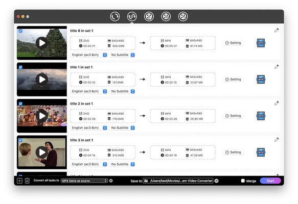 Cisdem Video Converter screenshot 1