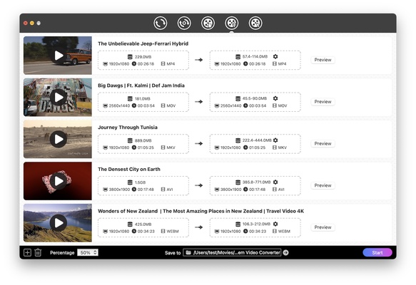 Cisdem Video Converter screenshot 1
