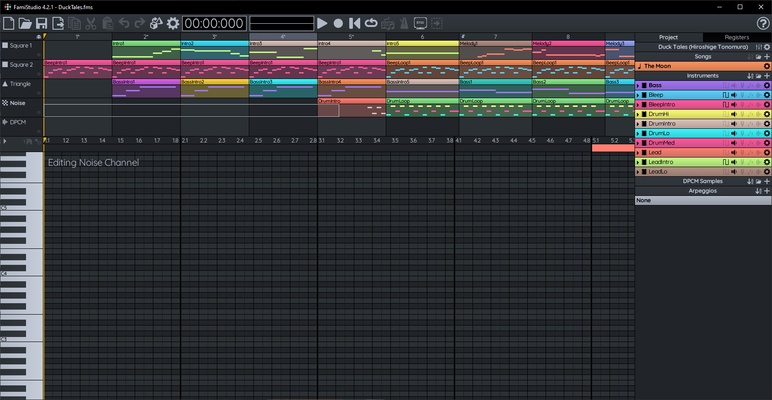 FamiStudio screenshot 1