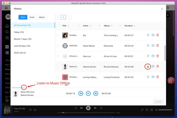 UkeySoft Music Converter for Mac screenshot 1