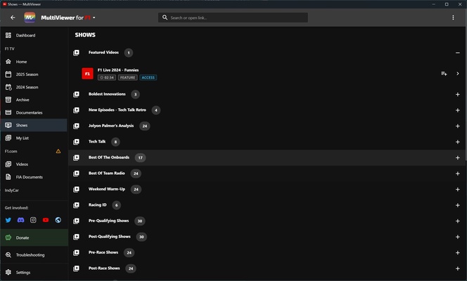 Multiviewer screenshot 1