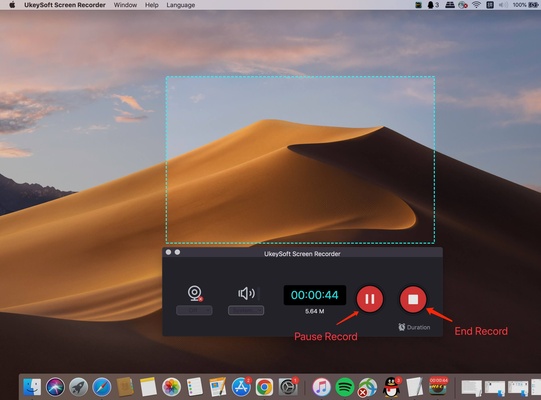 UkeySoft Screen Recorder screenshot 1