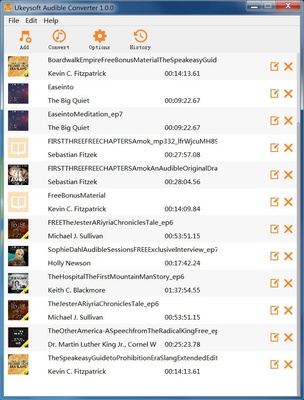 UkeySoft Audible Converter screenshot 1