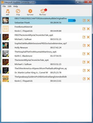 UkeySoft Audible Converter screenshot 1