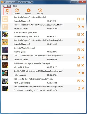 UkeySoft Audible Converter screenshot 1