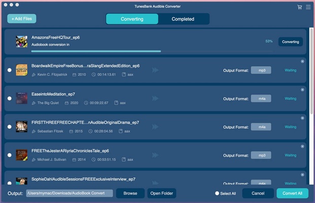 TunesBank Audible Converter screenshot 1
