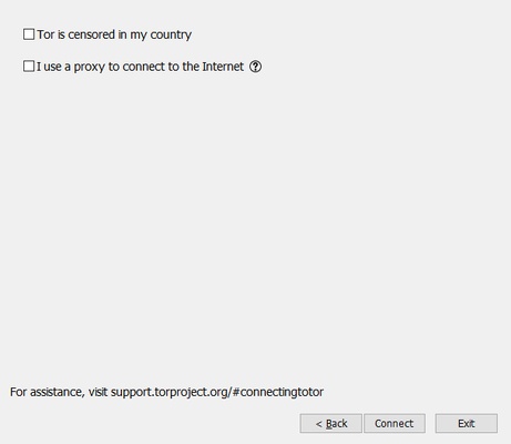Tor Browser screenshot 1