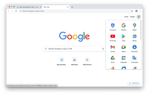 Chromium screenshot 1