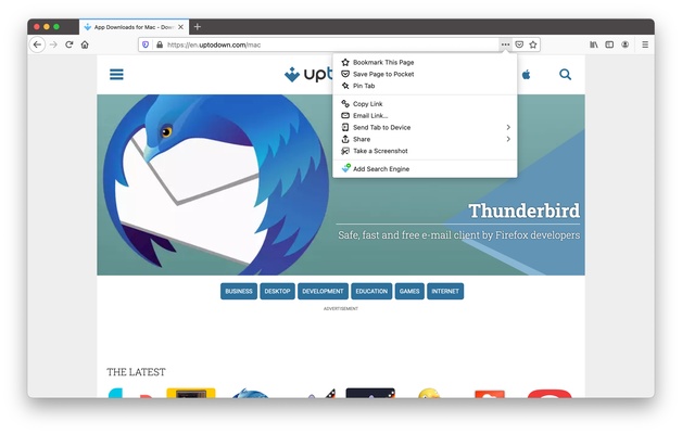 Mozilla Firefox screenshot 1