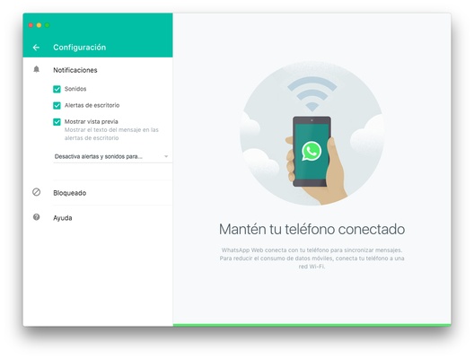 WhatsApp Desktop screenshot 1