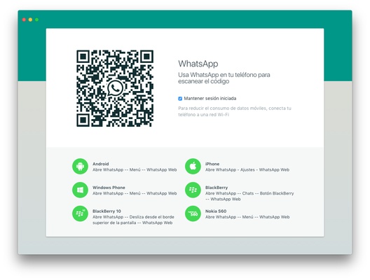 WhatsApp Desktop screenshot 1