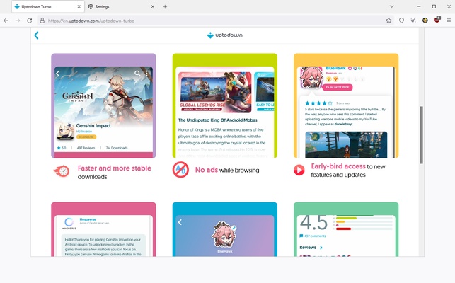 Mullvad Browser screenshot 1