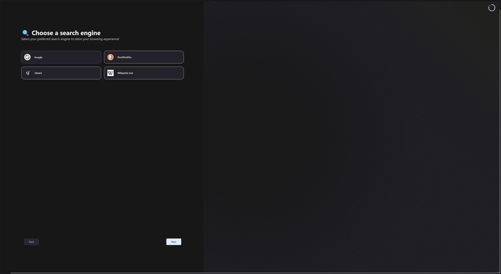 Zen Browser screenshot 1
