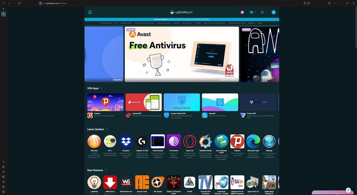 Zen Browser screenshot 1