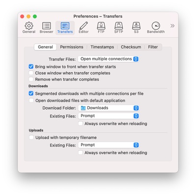 Cyberduck screenshot 1