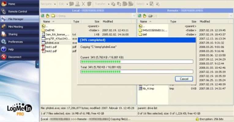 LogMeIn screenshot 1