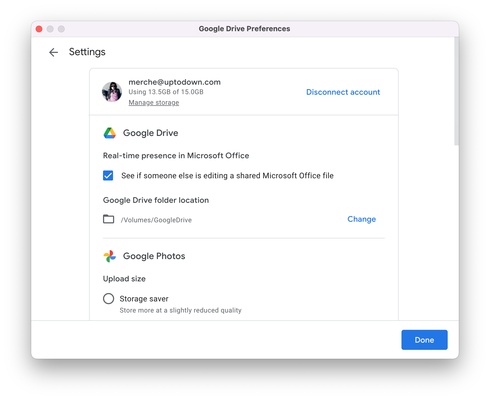 Google Drive screenshot 1