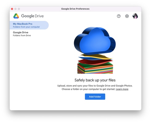 Google Drive screenshot 1