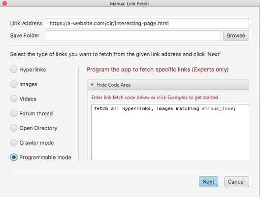 WFDownloader App screenshot 1