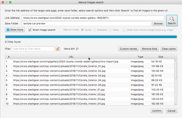 WFDownloader App screenshot 1