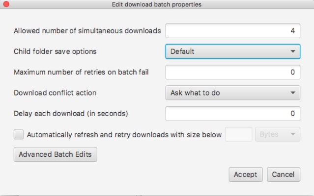 WFDownloader App screenshot 1