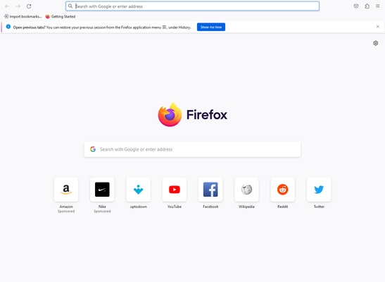Firefox ESR screenshot 1