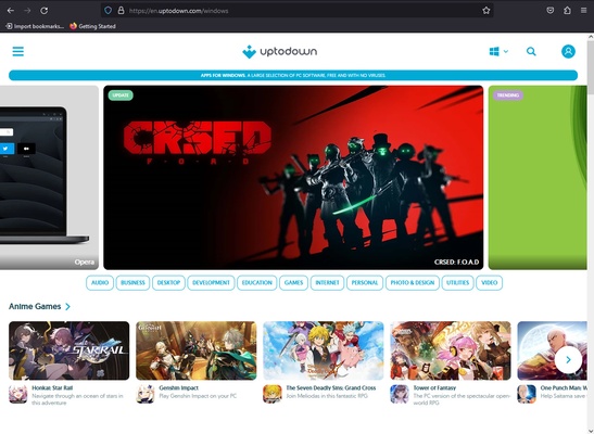 Firefox ESR screenshot 1