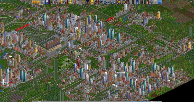 OpenTTD screenshot 1