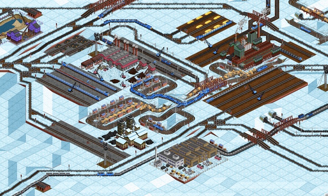 OpenTTD screenshot 1