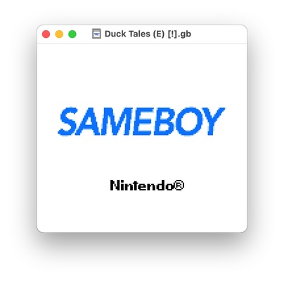 SameBoy screenshot 1