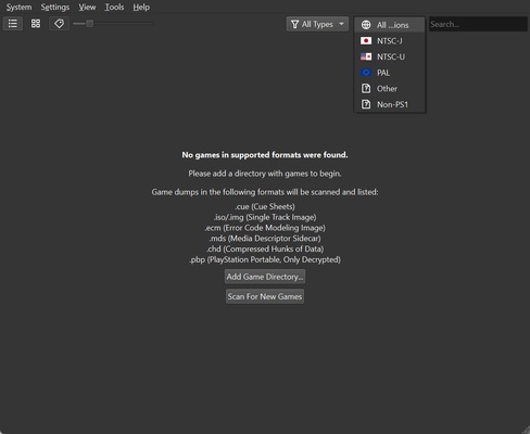 DuckStation screenshot 1