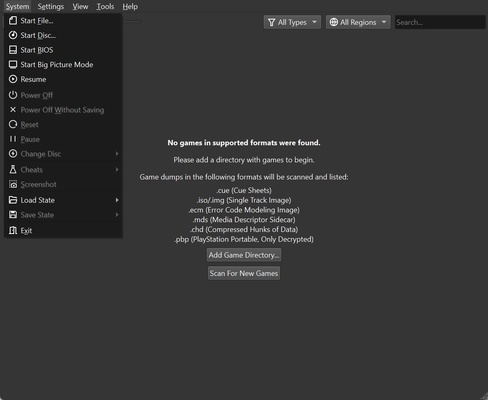 DuckStation screenshot 1