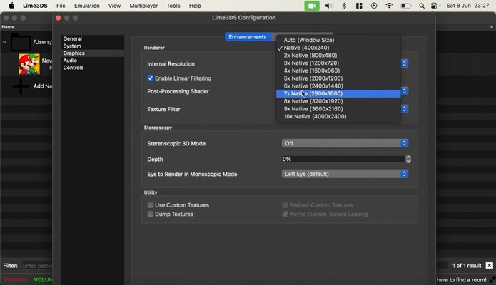 Azahar Emulator screenshot 1