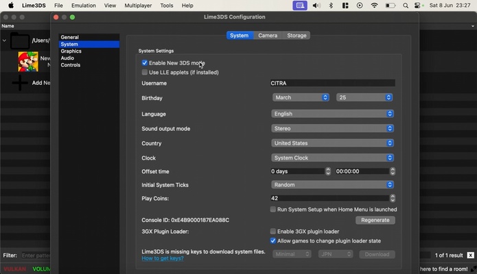 Azahar Emulator screenshot 1