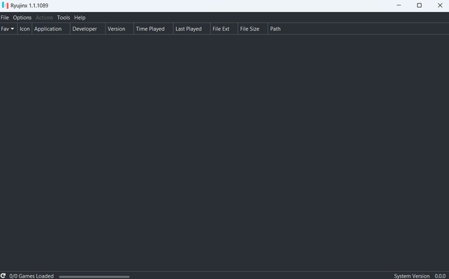 Ryujinx screenshot 1