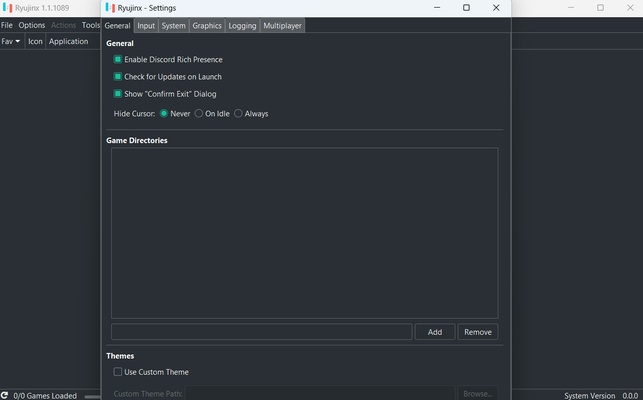 Ryujinx screenshot 1
