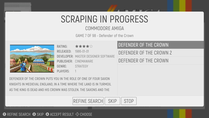 EmulationStation screenshot 1