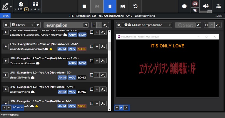 Karaoke Mugen screenshot 1