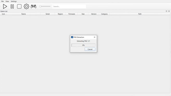 ShadPS4 screenshot 1