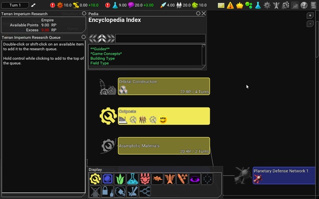 FreeOrion screenshot 1